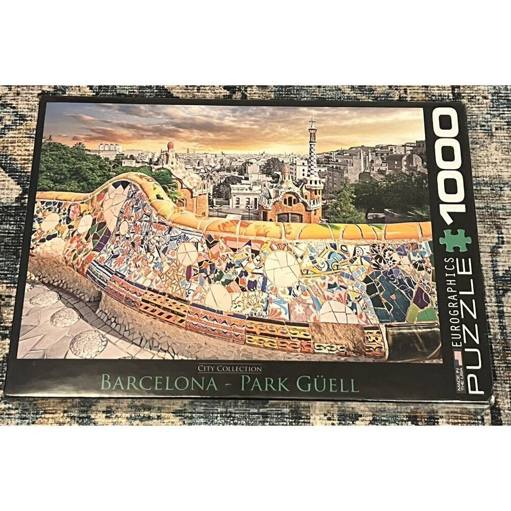 NEW Eurographics | Barcelona Park Guell 1000 piece puzzle‎